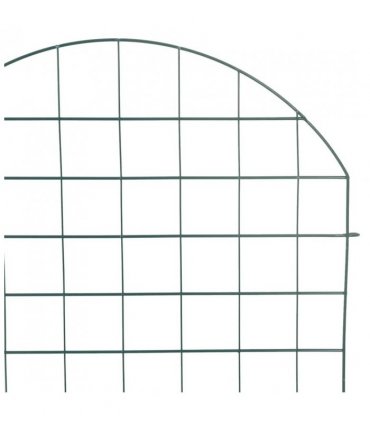 vidaXL Pond Fence Set 8 pcs Green 50 x 80 cm Steel