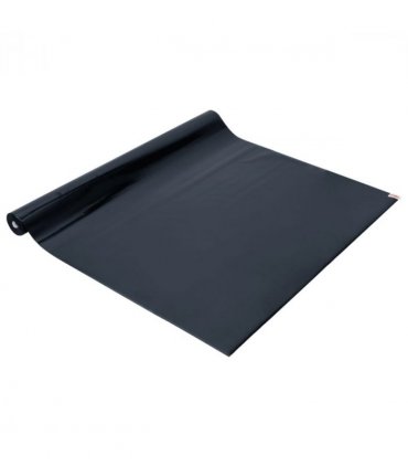 vidaXL Window Film Static Frosted Black 45x1000 cm PVC