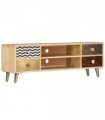 vidaXL TV Cabinet 120x30x40 cm Solid Mango Wood