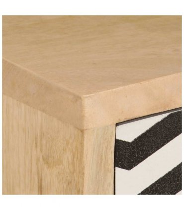 vidaXL TV Cabinet 120x30x40 cm Solid Mango Wood