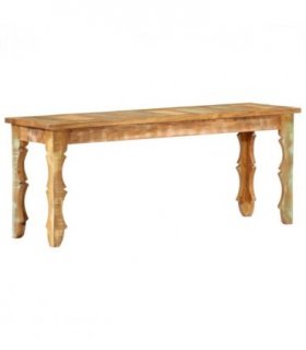 vidaXL Bench 110x35x45 cm Solid Reclaimed Wood