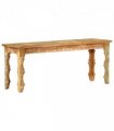 vidaXL Bench 110x35x45 cm Solid Reclaimed Wood
