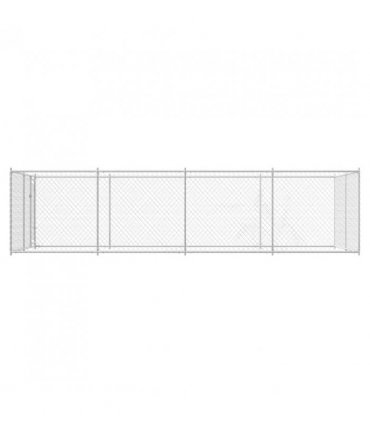 vidaXL Outdoor Dog Kennel 7.6x3.8x1.9 m