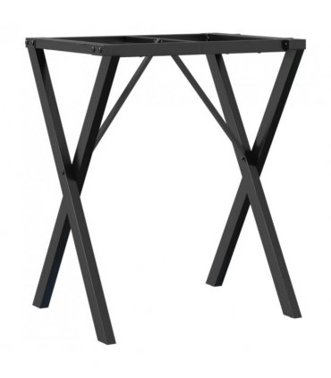 vidaXL Dining Table Legs X-Frame 60x50x73 cm Steel
