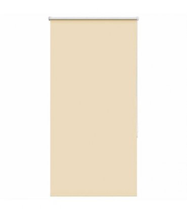 vidaXL Roller Blind Blackout Beige 65x150 cm Fabric Width 60.7 cm Polyester