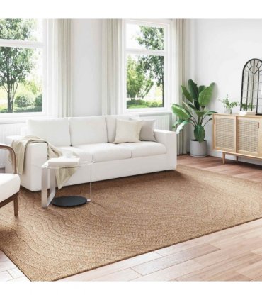 vidaXL Area Rugs Moire Rectangular AGIRA Natural 280 x 200 cm