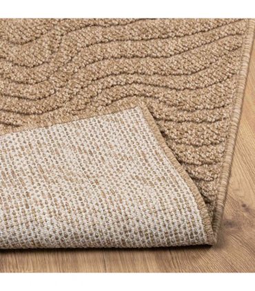 vidaXL Area Rugs Moire Rectangular AGIRA Natural 280 x 200 cm