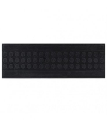 vidaXL Stair Treads 5 pcs 25x75 cm Rubber