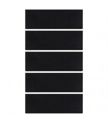 vidaXL Stair Treads 5 pcs 25x75 cm Rubber