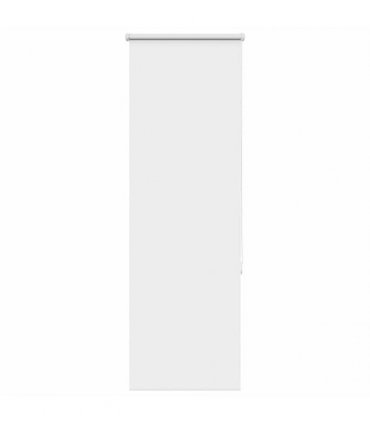 vidaXL Roller Blind Blackout White 45x175 cm Fabric Width 40.7 cm Polyester