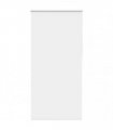 vidaXL Roller Blind Blackout White 105x230 cm Fabric Width 100.7 cm Polyester