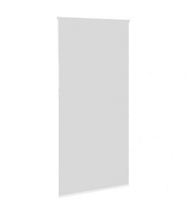 vidaXL Roller Blind Blackout White 105x230 cm Fabric Width 100.7 cm Polyester