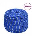 vidaXL Boat Rope Blue 6 mm 250 m Polypropylene
