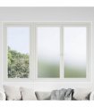 vidaXL Window Films Frosted White PVC