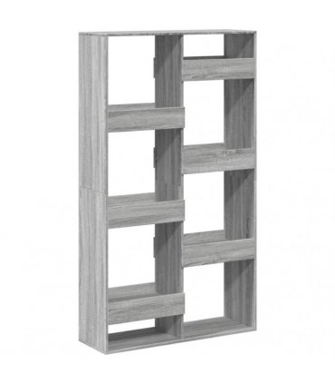 vidaXL Room Divider Grey Sonoma 100x33x175 cm Engineered Wood