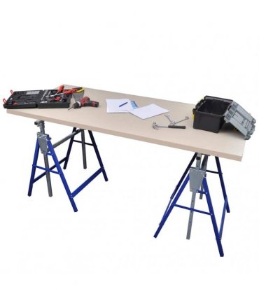 vidaXL Scaffolding Trestles 2 pcs