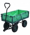vidaXL Garden Hand Trolley Green 250 kg