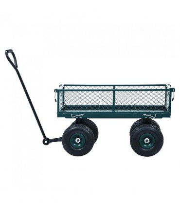 vidaXL Garden Hand Trolley Green 250 kg