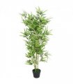 vidaXL Artificial Bamboo Plant with Pot 120 cm Green
