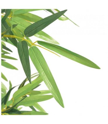vidaXL Artificial Bamboo Plant with Pot 120 cm Green