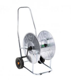 vidaXL Hose Reel Cart for 80 m 3/4" Hose Steel