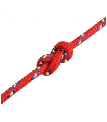 vidaXL Boat Rope Red 10 mm 25 m Polypropylene