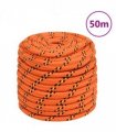 vidaXL Boat Rope Orange 18 mm 50 m Polypropylene