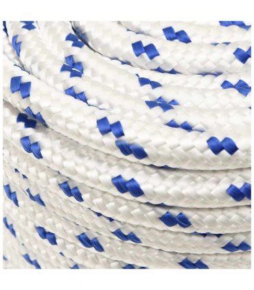 vidaXL Boat Rope White 12 mm 100 m Polypropylene