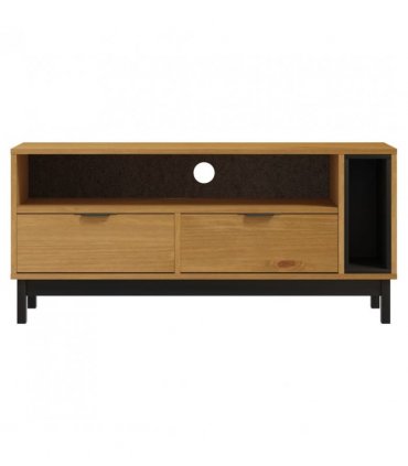 vidaXL TV Cabinet FLAM 110x40x50 cm Solid Wood Pine