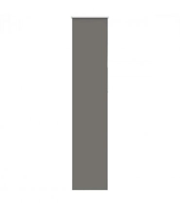 vidaXL Roller Blind Blackout Grey 55x230 cm Fabric Width 50.7 cm Polyester
