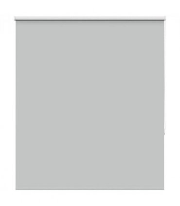 vidaXL Roller Blind Blackout Light Grey 120x175 cm Fabric Width 116.6 cm Polyester