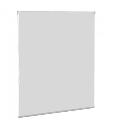 vidaXL Roller Blind Blackout Light Grey 120x175 cm Fabric Width 116.6 cm Polyester