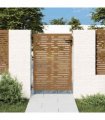 vidaXL Garden Gate 85x125 cm Corten Steel Square Design
