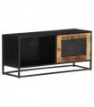 vidaXL TV Cabinet 90x30x40 cm Rough Mango Wood