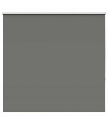 vidaXL Roller Blind Blackout Grey 150x175 cm Fabric Width 146.6 cm Polyester