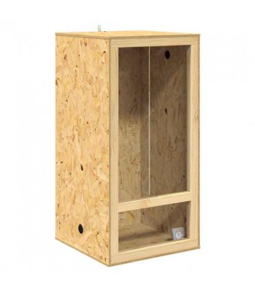 vidaXL Terrarium Brown 50 x 50 x 150 cm OSB