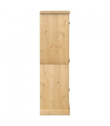 vidaXL Wardrobe Corona 76x50x170 cm Solid Wood Pine
