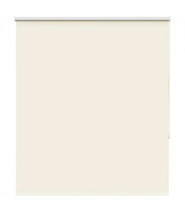 vidaXL Roller Blind Blackout Off White 120x150 cm Fabric Width 116.6 cm Polyester