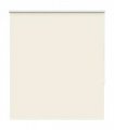 vidaXL Roller Blind Blackout Off White 120x150 cm Fabric Width 116.6 cm Polyester