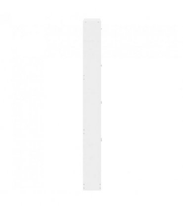 vidaXL Shoe Cabinet High Gloss White 59x17x150 cm Engineered Wood