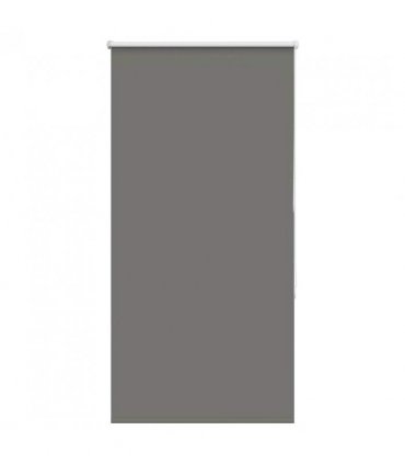 vidaXL Roller Blind Blackout Grey 75x150 cm Fabric Width 70.7 cm Polyester