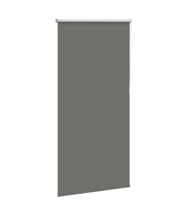vidaXL Roller Blind Blackout Grey 75x150 cm Fabric Width 70.7 cm Polyester