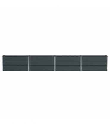 vidaXL Planter Anthracite 320 x 40 x 45 cm Steel