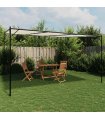 vidaXL Gazebo White 4x4 m 180 g/m² Fabric and Steel