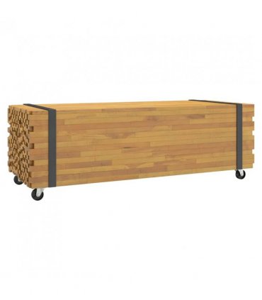 vidaXL Coffee Table 110x45x35 cm Solid Wood Teak