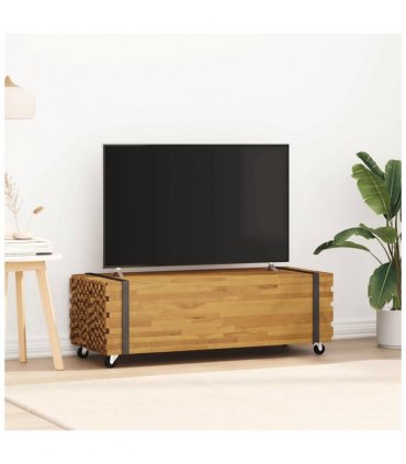 vidaXL Coffee Table 110x45x35 cm Solid Wood Teak