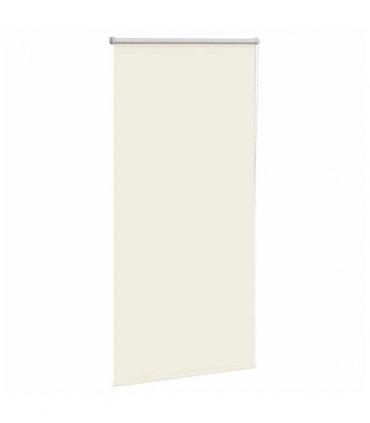 vidaXL Roller Blind Blackout Off White 75x150 cm Fabric Width 70.7 cm Polyester