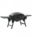 vidaXL Portable Gas BBQ Grill with Cooking Zone Black