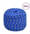 vidaXL Boat Rope Blue 8 mm 25 m Polypropylene