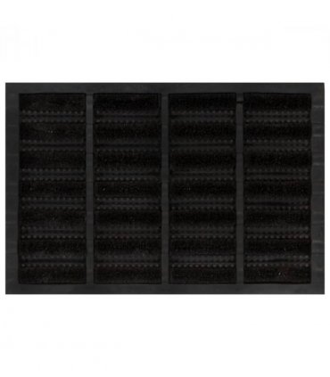 vidaXL Door Mat Rectangular 40x60 cm Rubber and Coir